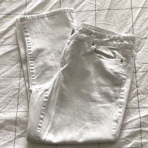 DKNY white jeans